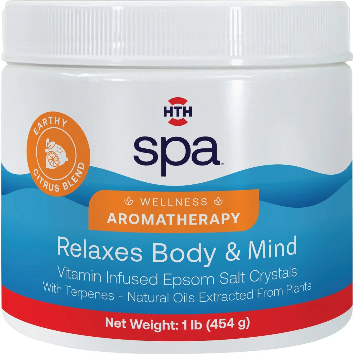 Recyclable HTH Spa 1 Lb. Body Mind Wellness Aromatherapy Fine