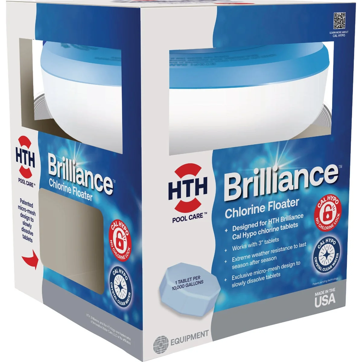 Secure HTH Brilliance Chlorine Floater First-Class