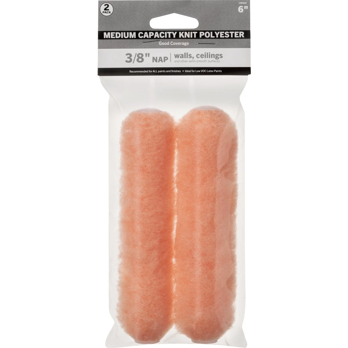 Artisan Shur-Line Good 6 In. x 3 8 In. Pink Knit Mini Roller Cover 2-Pack Verified