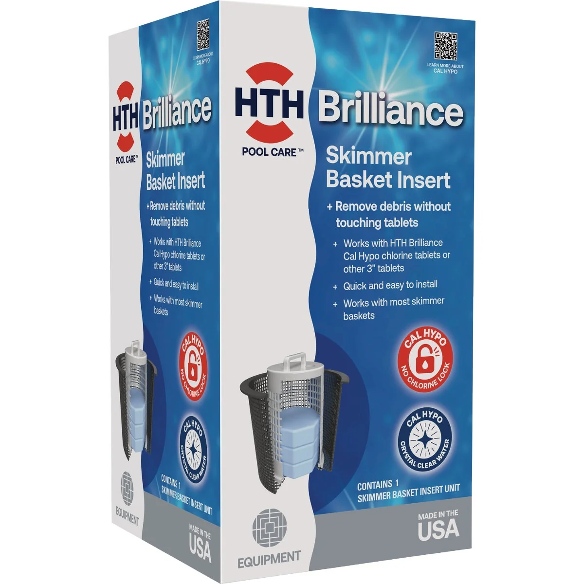 Relaxed HTH Brilliance Skimmer Basket Insert Smooth