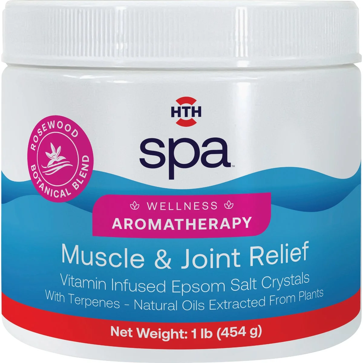 Crafted HTH Spa 1 Lb. Muscle Joint Relief Wellness Aromatherapy Safe
