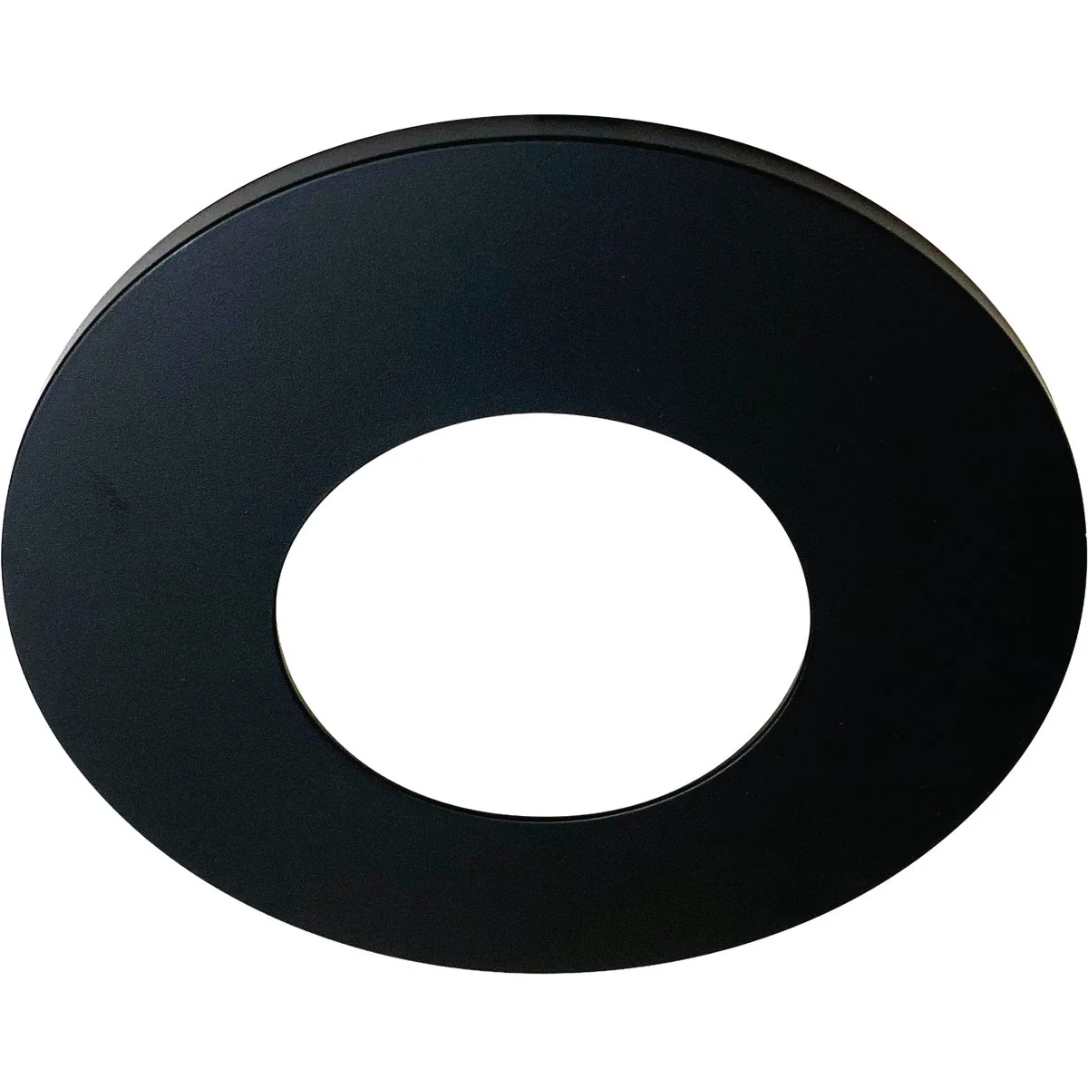 Classic Halo 9 In. Matte Black Surface Mount Decorative Overlay Professional