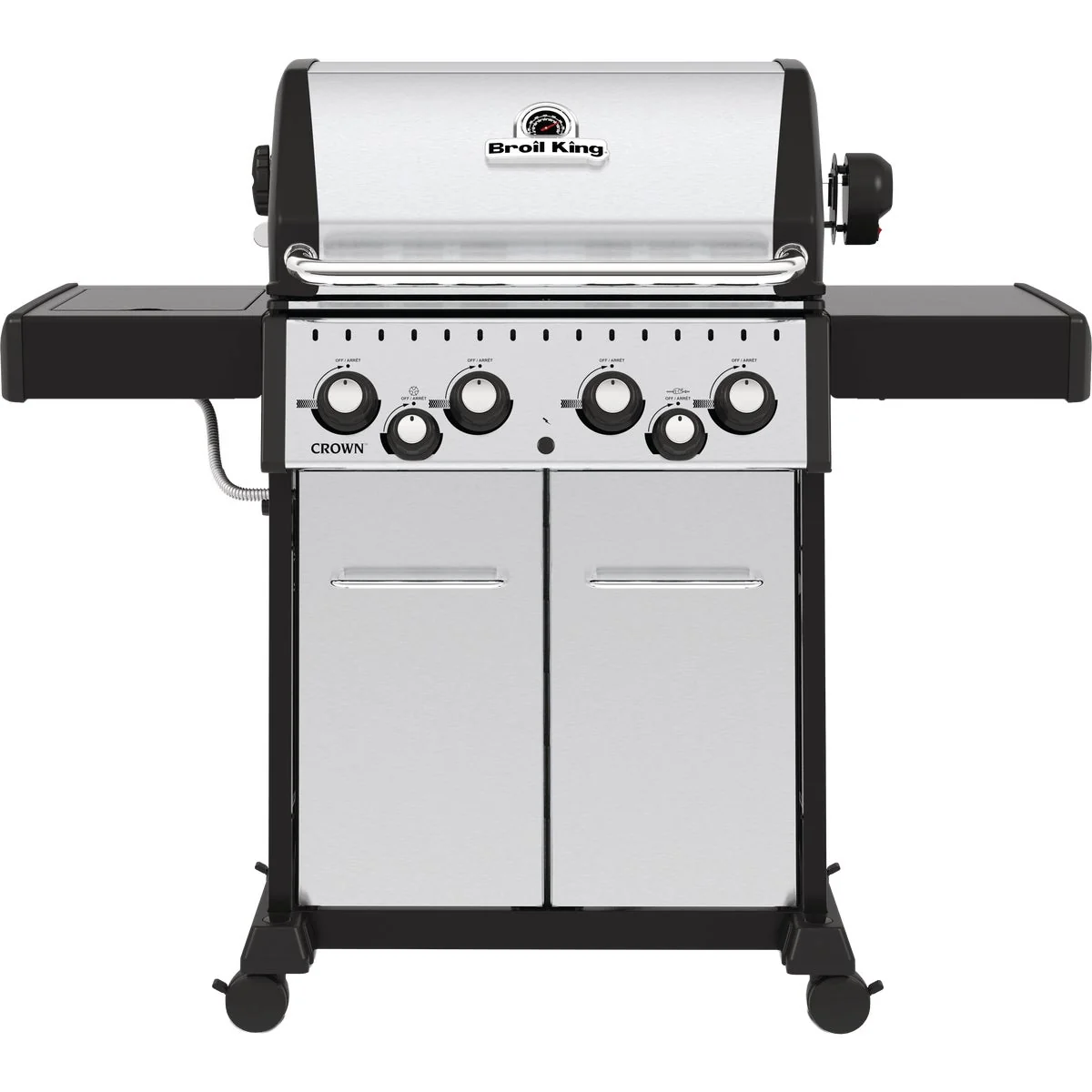 Optimized Broil King Crown S 490 4-Burner Stainless Steel 40 000 BTU LP Gas Grill Selected