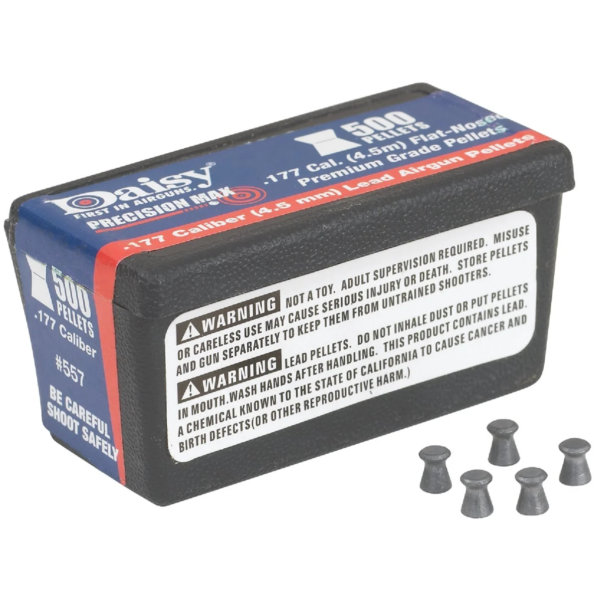 Premium Material Daisy .177 Cal. Flat Nosed Pellet Ammunition Dependable