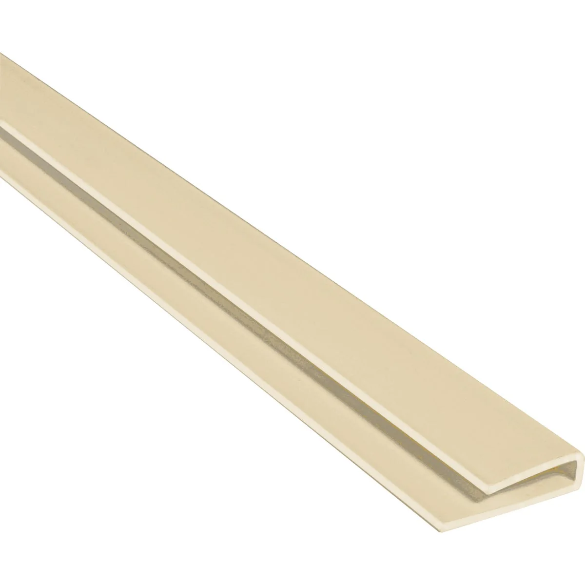Verified Palram Palclad 8 Ft. Almond PVC J End Cap Profile Responsible