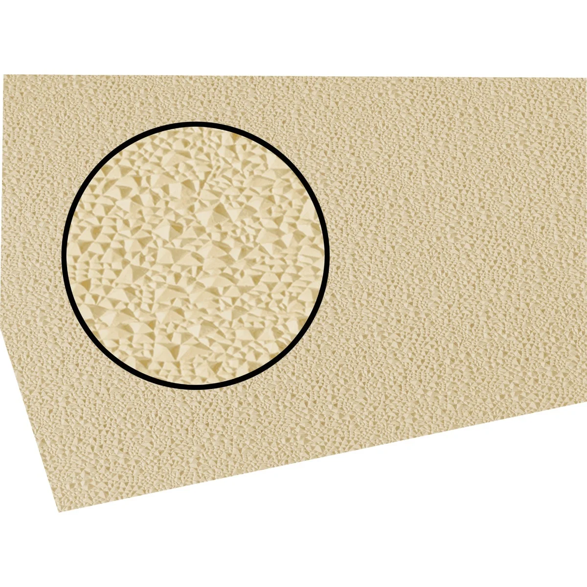 Carefully Designed Palram Palclad Pro Cracked Ice .090 Almond 48 In. x 96 In. NRP Panel Environmentally Friendly
