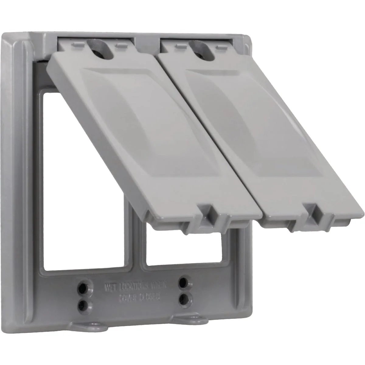 Refined Southwire 2-Gang 16-In-1 Vertical White Cover Next-Generation