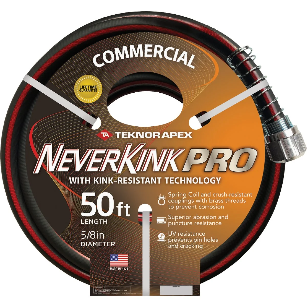 Elegant Garden Kink PRO 5 8 In. X 50 Ft. Professional Duty Garden Hose Unique