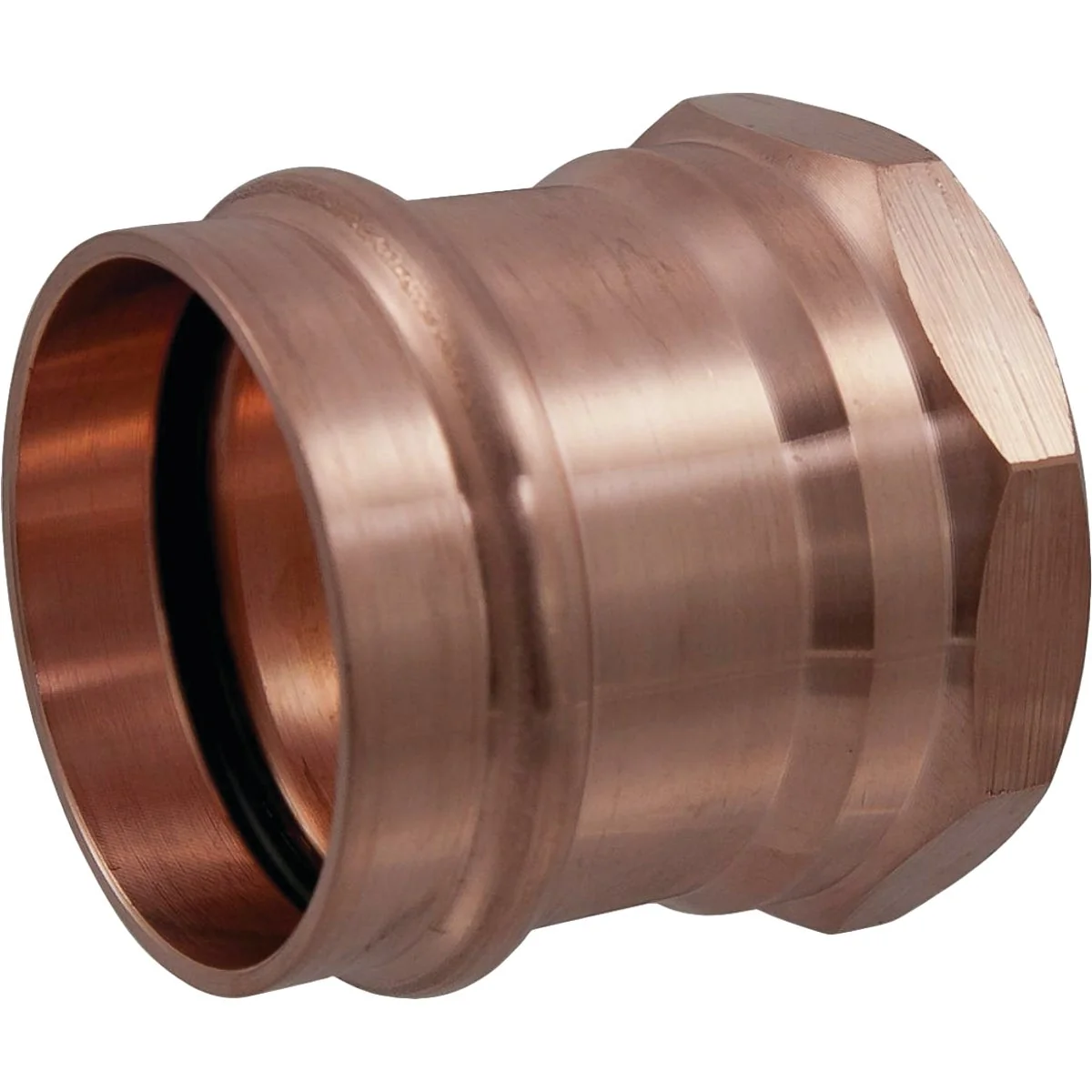 Enhanced NIBCO 1 2 In. Press x 3 4 In. Female Copper Adapter Dependable