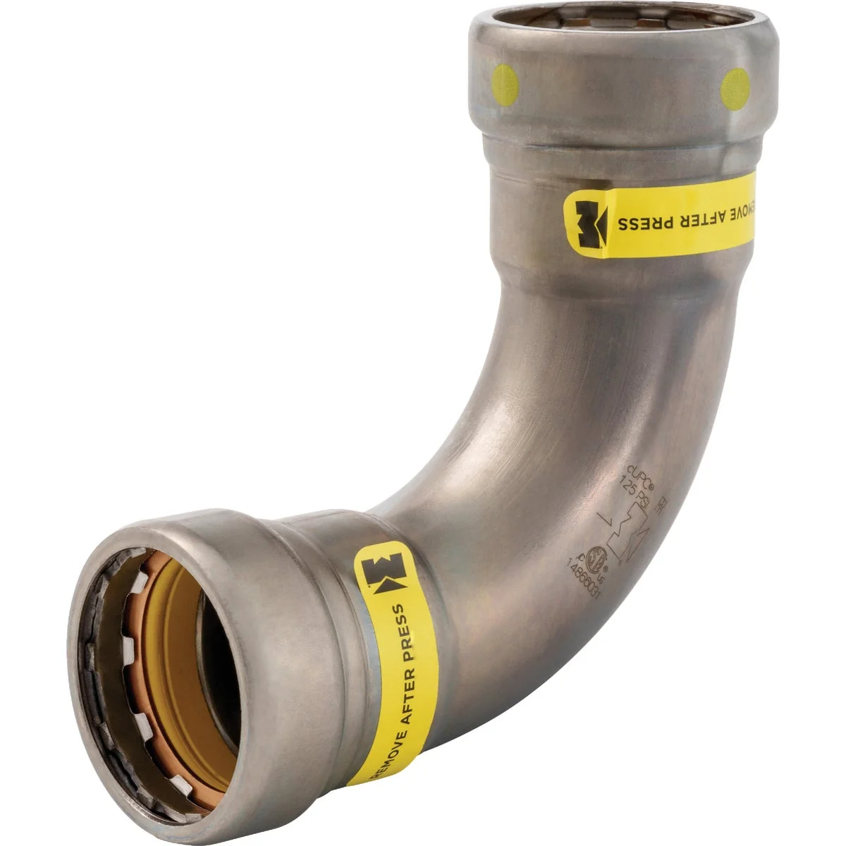 High-Performance Streamline 1 In. P X P LR Carbon Steel 90 Deg Elbow Relaxed