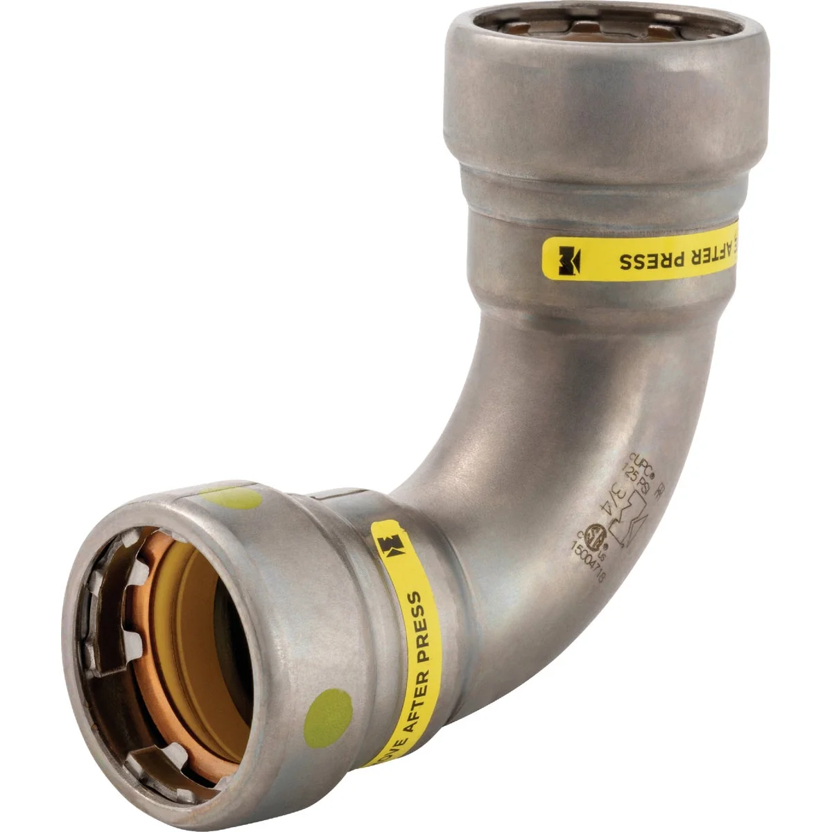 Solid Streamline 3 4 In. P X P LR Carbon Steel 90 Deg Elbow Prestigious