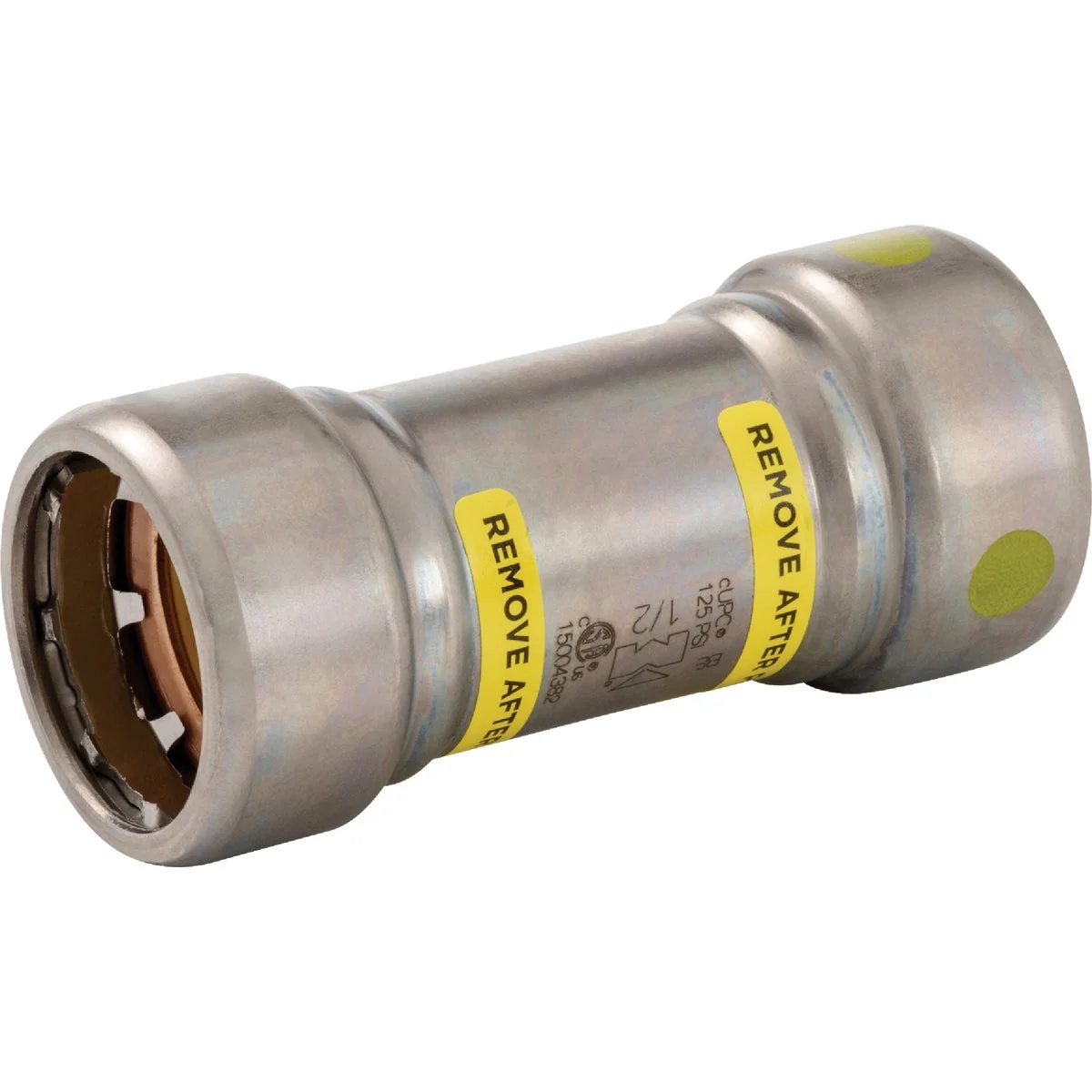 Original Streamline 1 2 In. P x P Carbon Steel No-Stop Coupling Fashionable