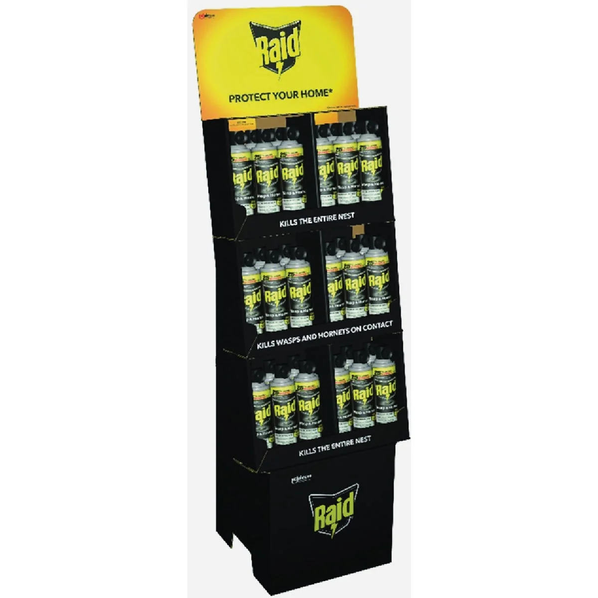 Next-Generation Raid 17.5 Oz. Aerosol Spray Wasp Hornet Killer Display 36-Count High-Performance