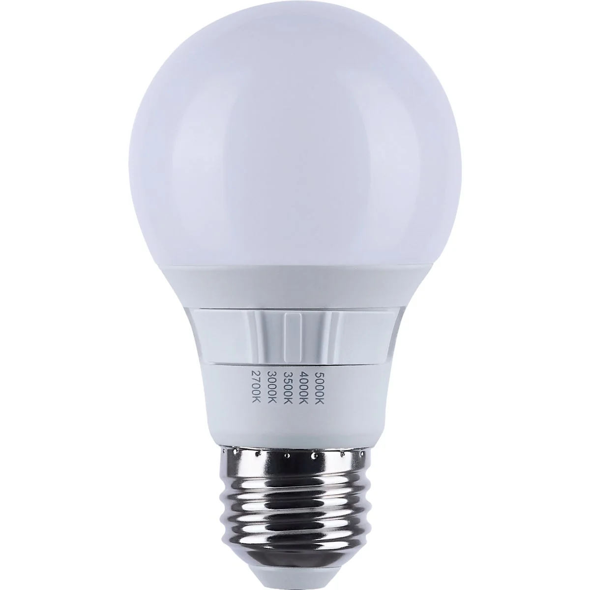 Secure Satco 60W Equivalent 5CCT-Selectable A19 Medium Base Traditional LED Light Bulb 4-Pack Comfortable