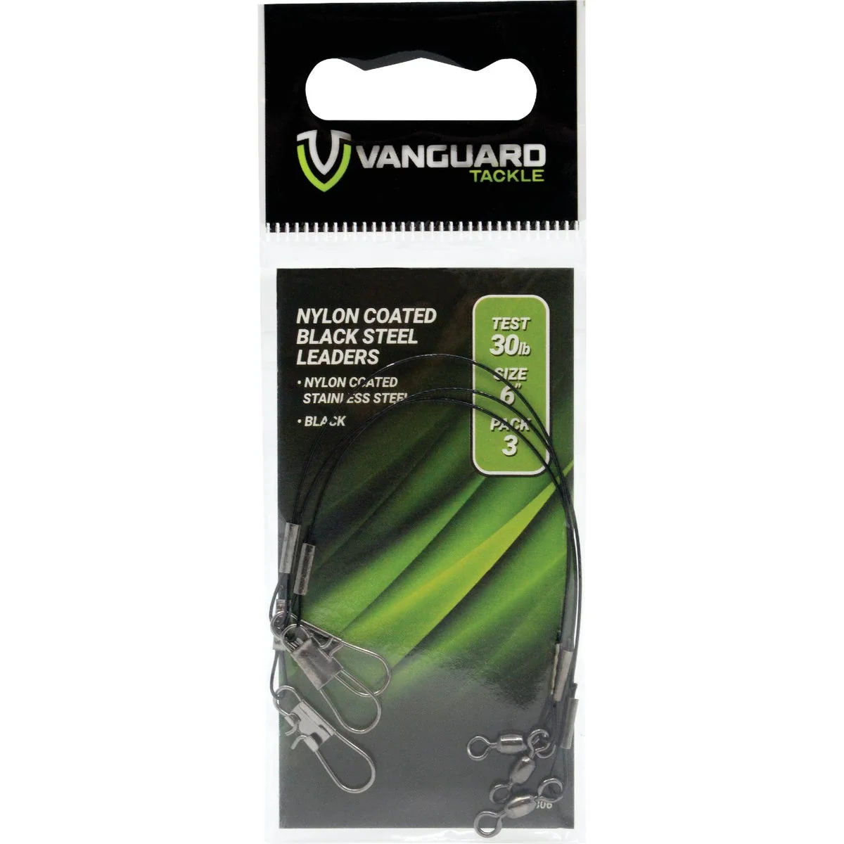Modern LEADERWIRE 30LBTESTBLK12-3PK Breathable