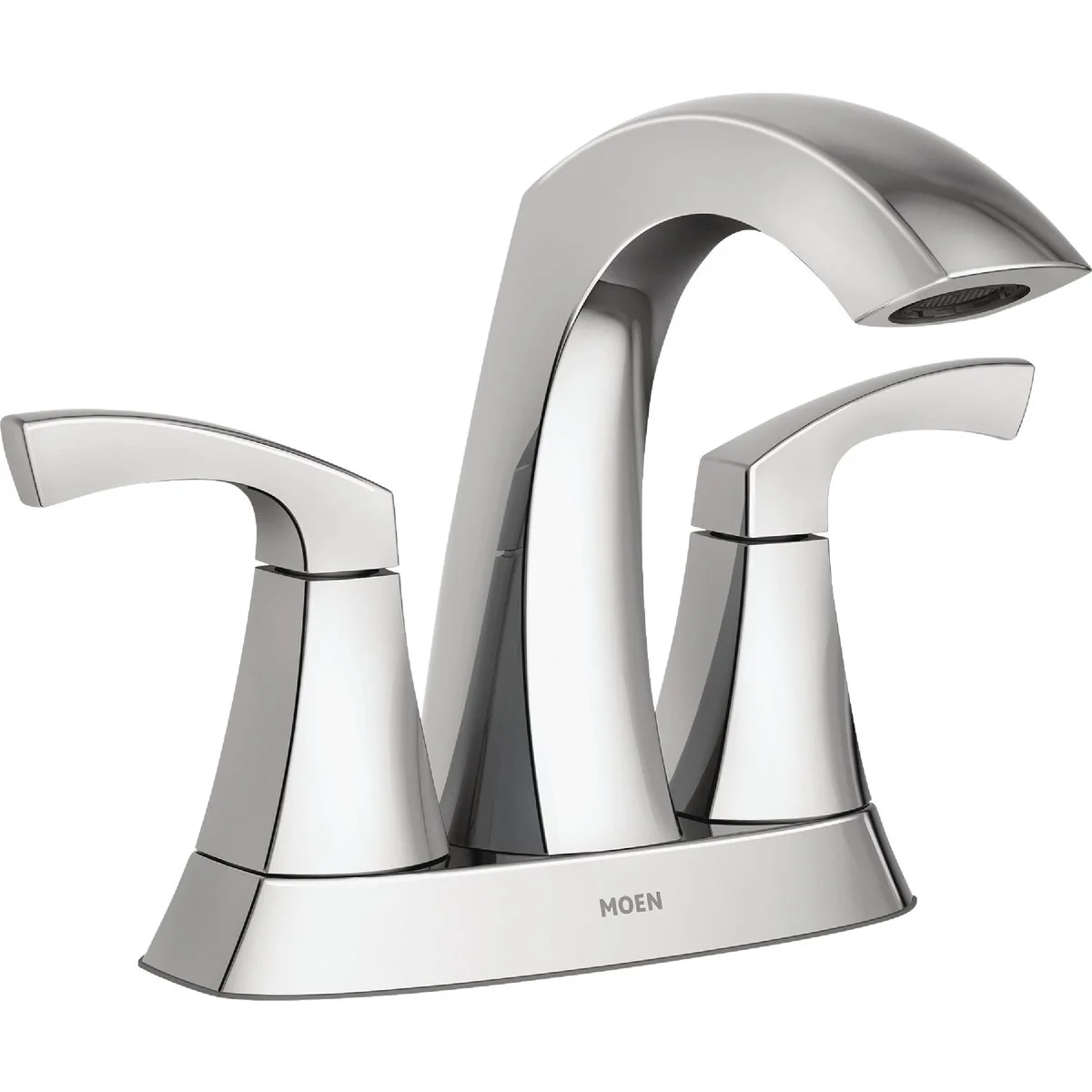 Casual Moen Lindor 2-Handle Lever Centerset Bathroom Faucet Chrome Premium Material