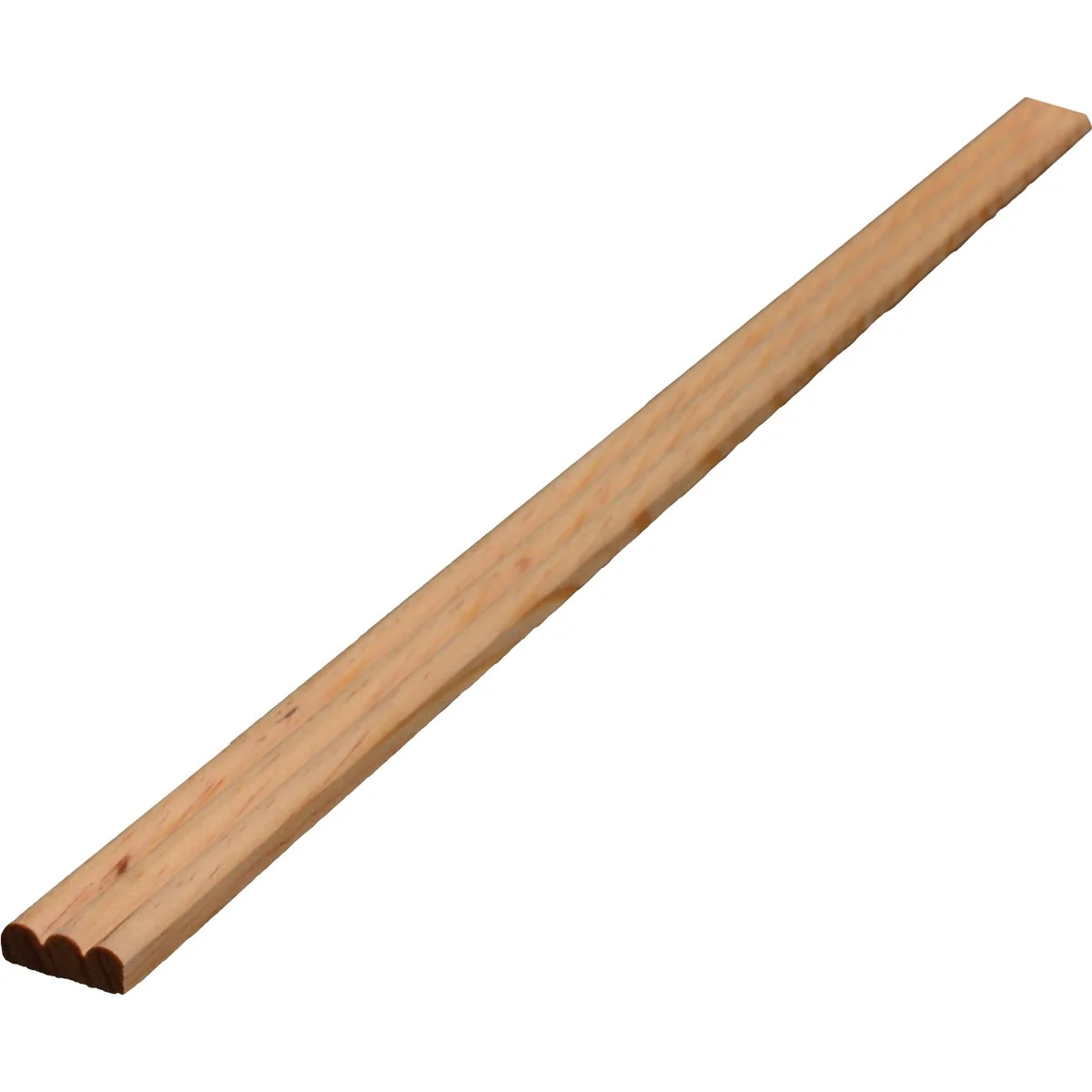Efficient Alexandria Moulding 1 4 In. W. x 3 4 In. H. x 8 Ft. L. Solid Pine Beaded Screen Molding Exclusive