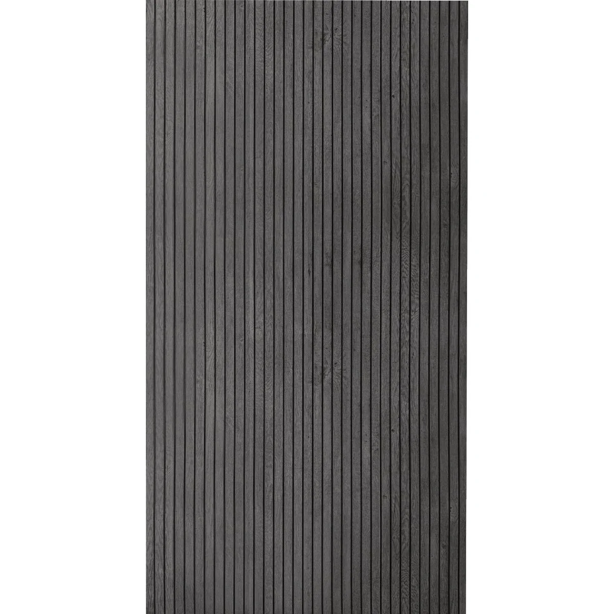 Refined American Pacific 1 4 In. x 4 Ft. x 8 Ft. Fluted Black Acoustic Wall Panel Specialty