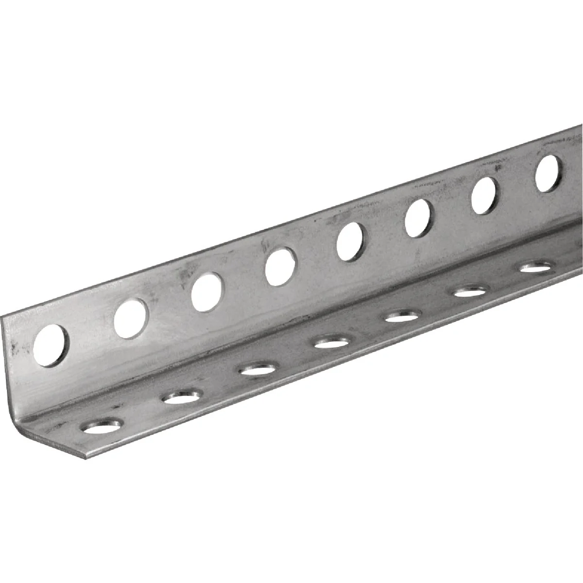 Effective Hillman SteelWorks 7 64 In. x 1-1 4 In. x 3 Ft. Perforated Zinc-Plated Angle Comfortable