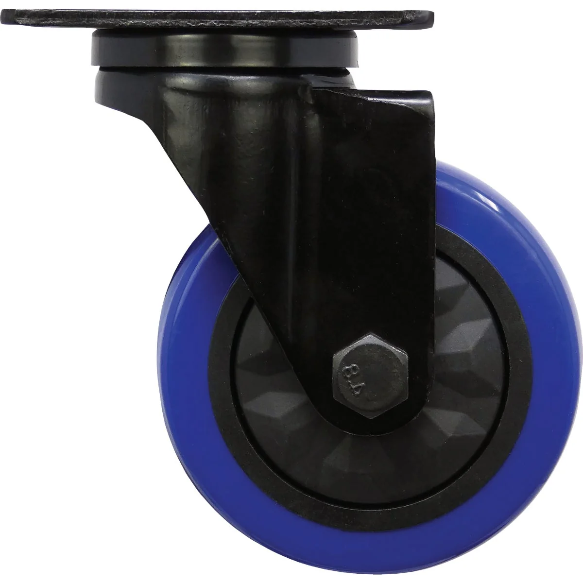 Outstanding Shepherd Hardware 4 In. Blue Diamond TPU Swivel Plater Caster Fine Crafted