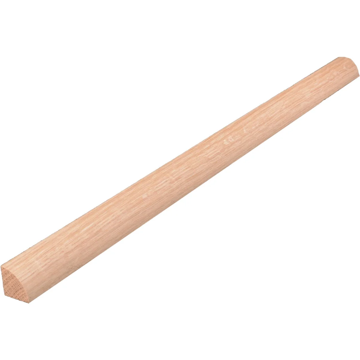 Genuine Alexandria Moulding 3 4 In. W. x3 4 In. H. x 8 Ft. L. Oak Quarter Round Molding Premium