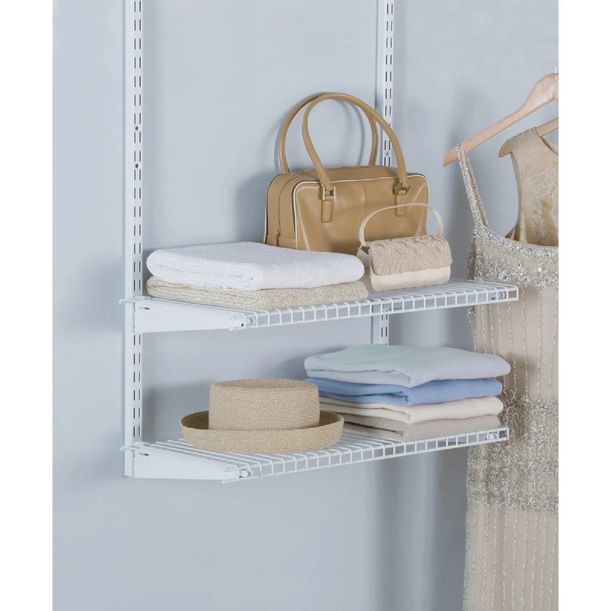 Healthy Rubbermaid Configurations 2-Shelf Add-On Kit Environmentally Friendly