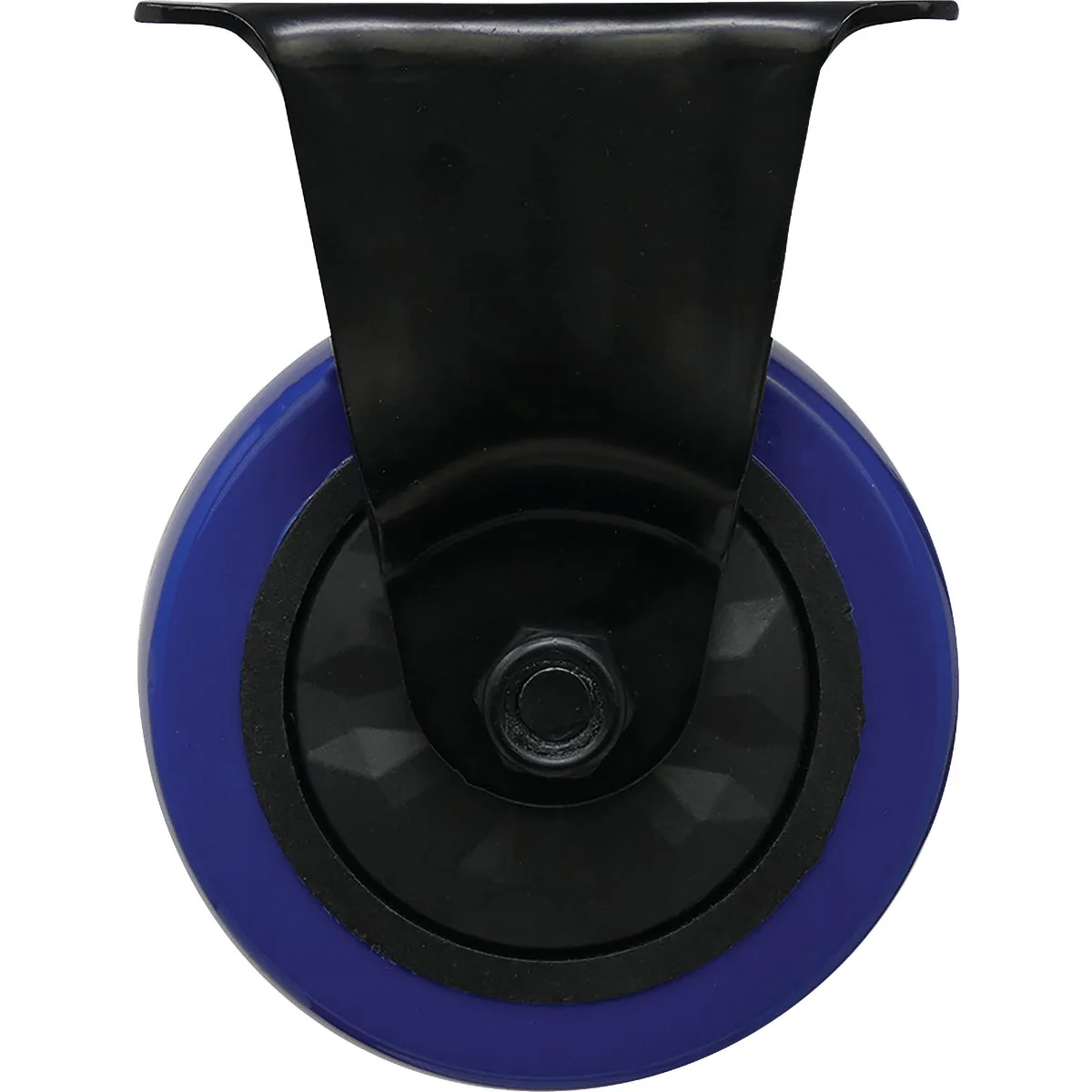 Versatile Shepherd Hardware 4 In. Blue Diamond TPU Rigid Plate Caster Responsible
