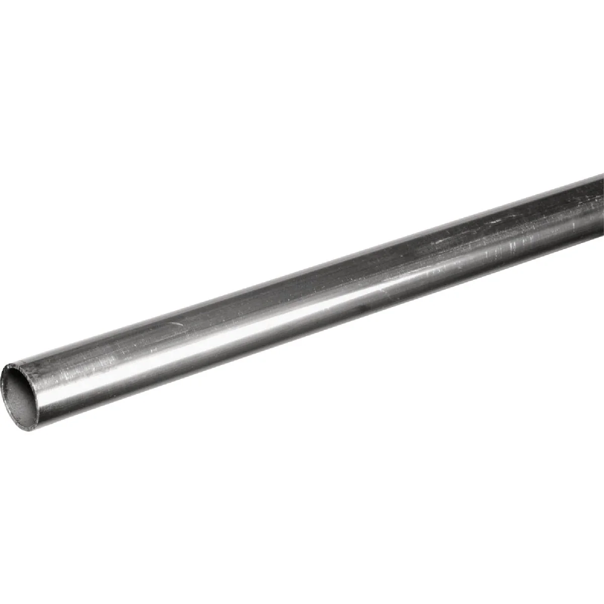 Relaxed Hillman SteelWorks 3 4 In. x 8 Ft. Bright Aluminum Round Tube Smooth