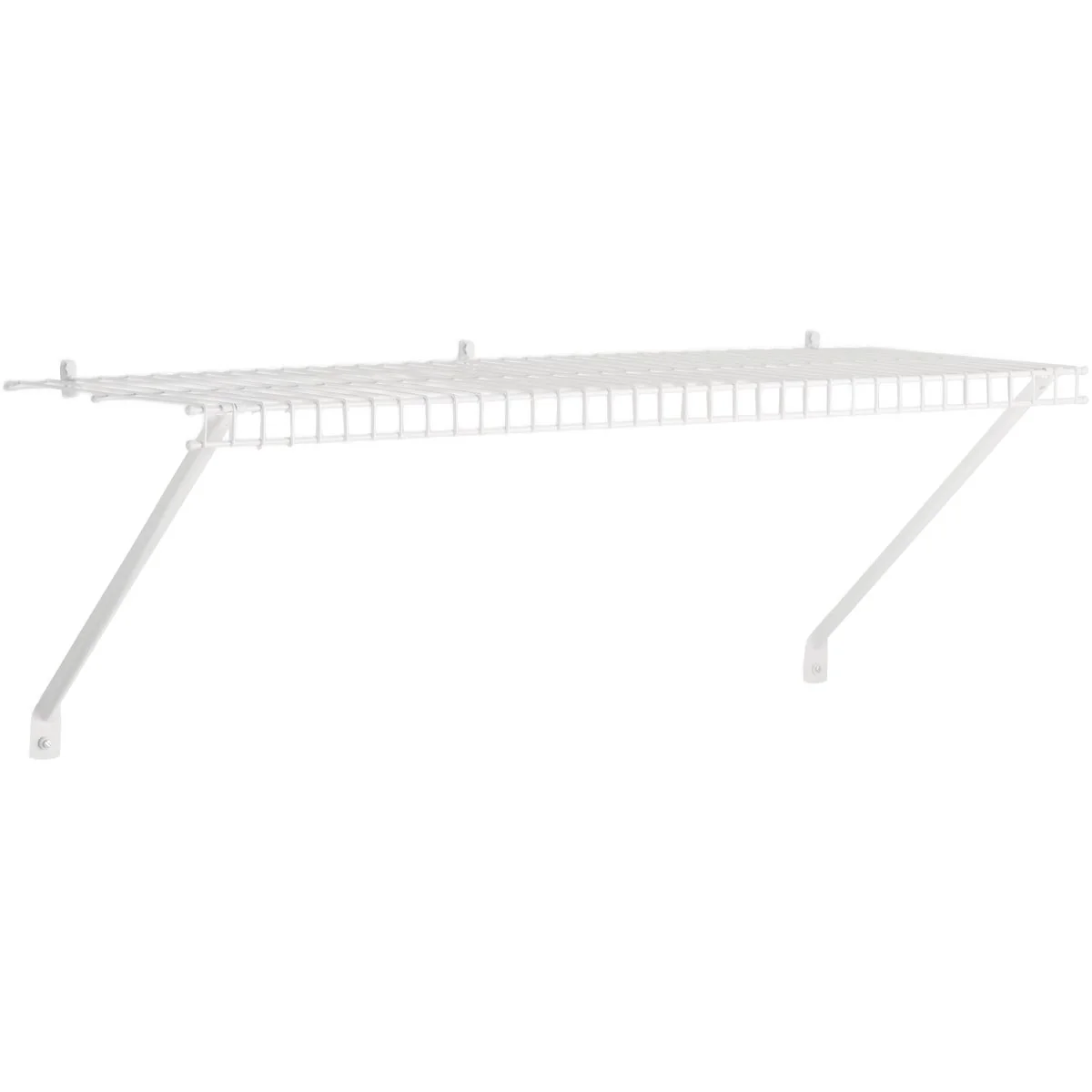 Natural Rubbermaid 3 Ft. Linen Shelving with Hardware Organic