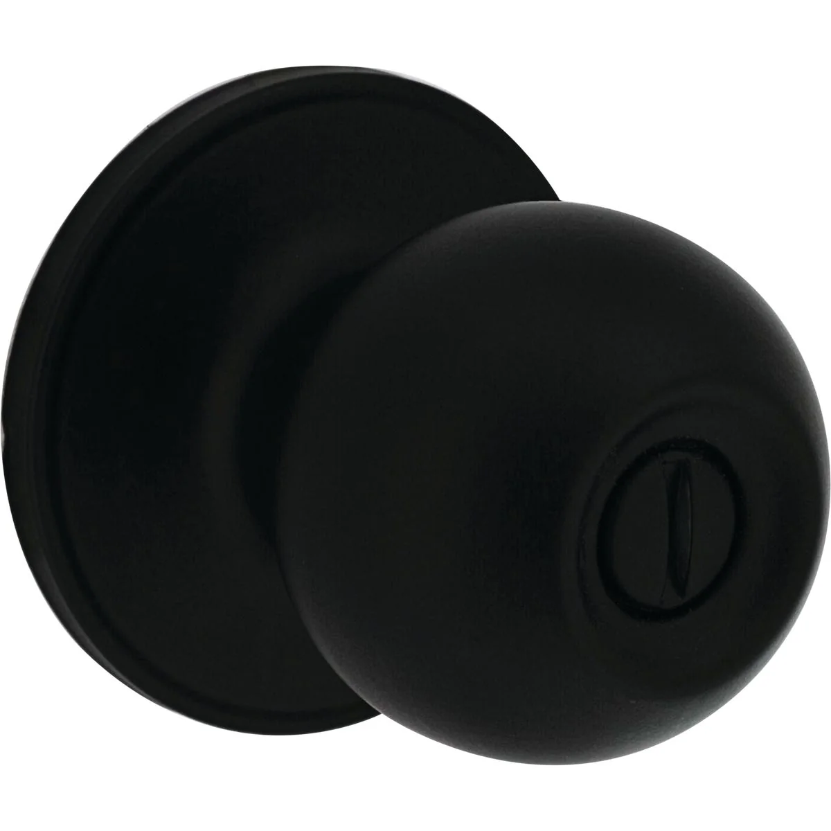 Durable Steel Pro Matte Black Bed Bath Door Knob Fashionable