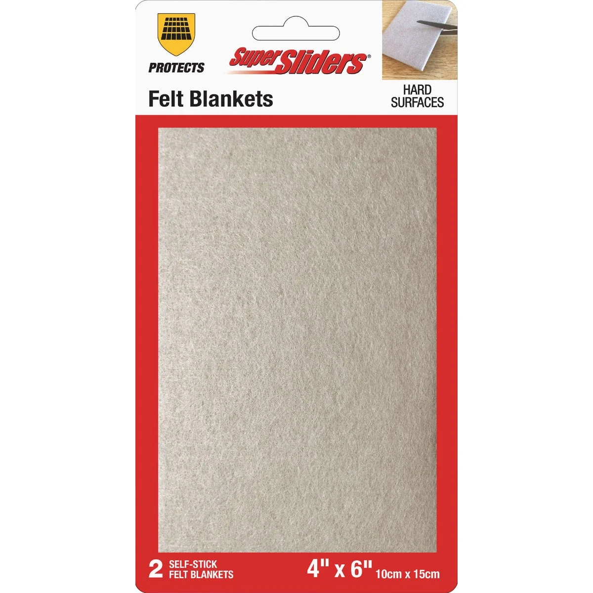 Green Super Sliders 4 In. x 6 In. Beige Blanket 2-Piece Practical