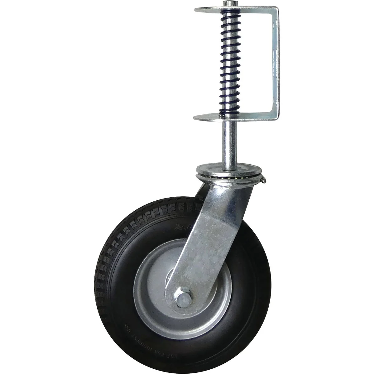 High-Performance Shepherd Hardware 8 In. Black Pneumatic Swivel Gate Caster Premium