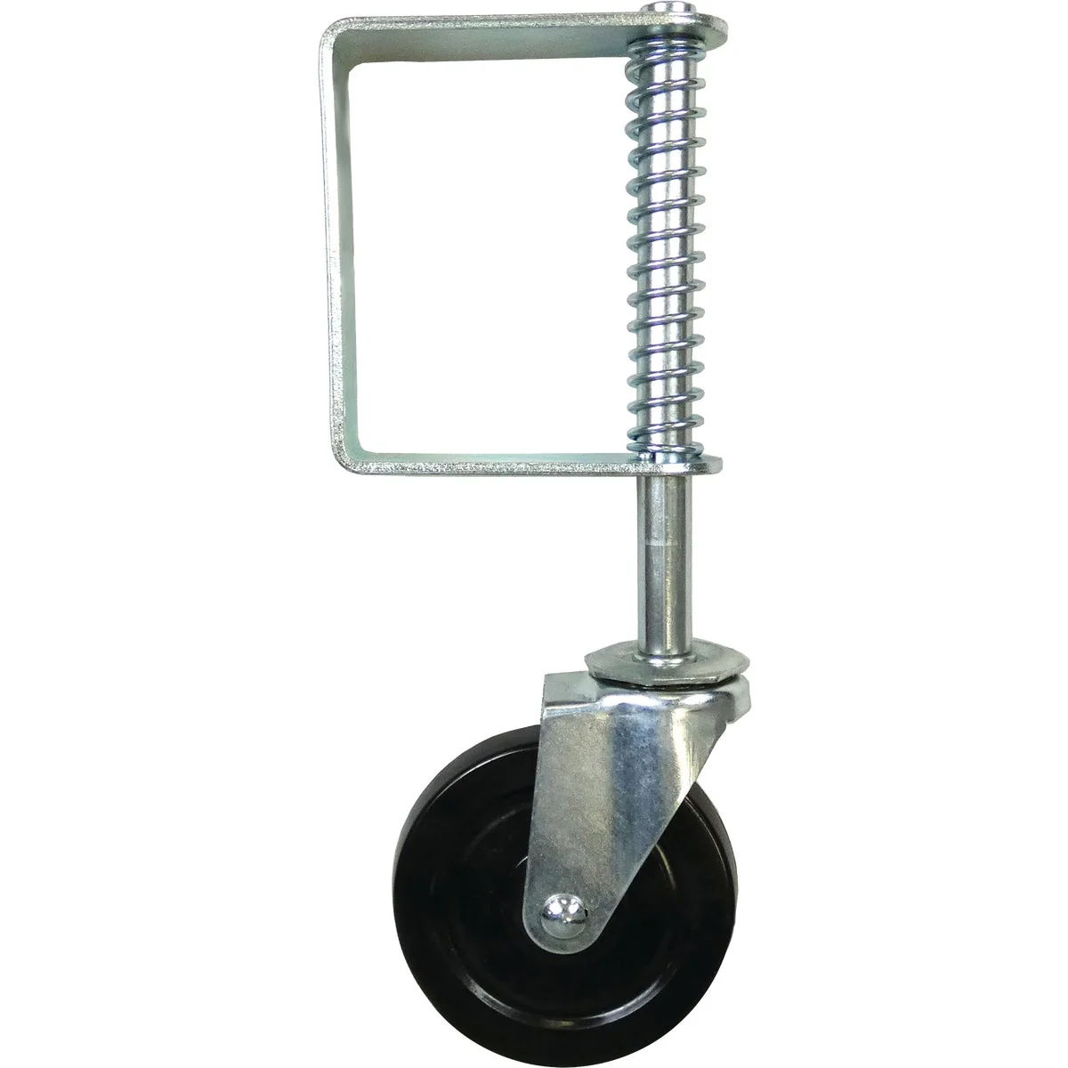 Trusted Shepherd Hardware 5 In. Black Hard Rubber Swivel Gate Caster Exclusive