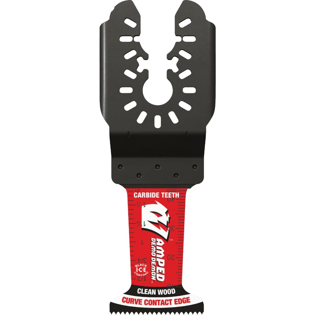 Elite Diablo AMPED Demo Demon 1-1 4 In. Universal Fit Carbide Oscillating Blade for Clean Wood Professional