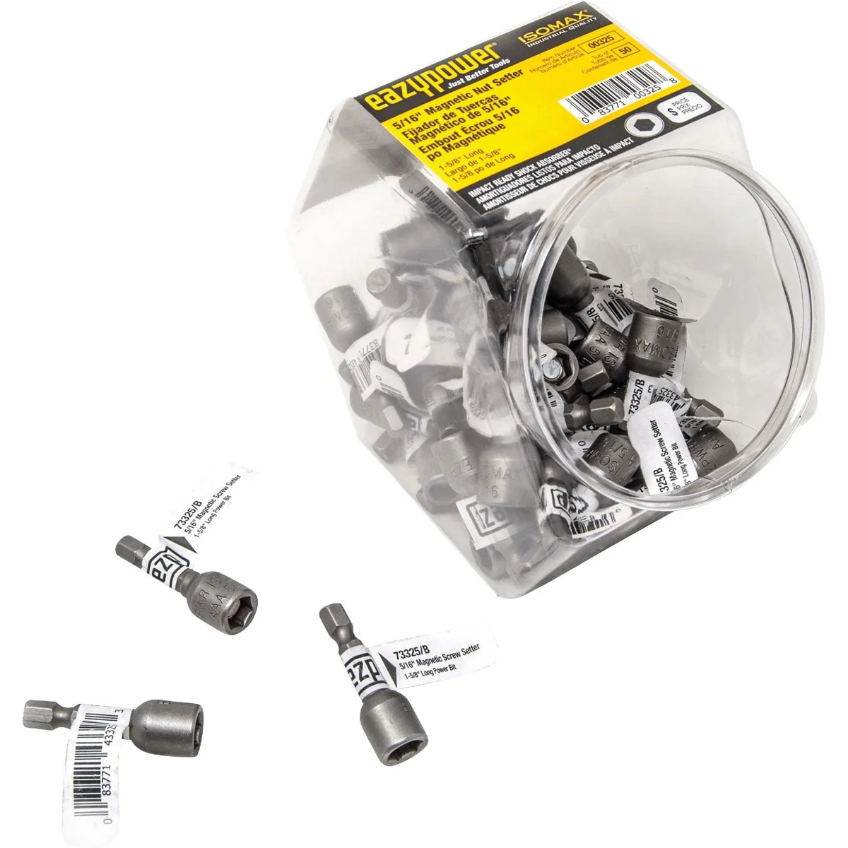 Practical Eazypower 5 16 In. Magnetic Nut Setter Bit 1-5 8 In. 50-Tub Traditional