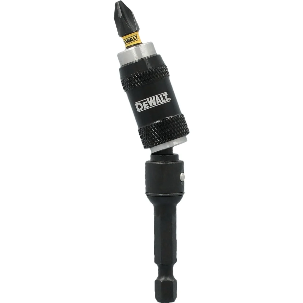 Easy-to-Use DEWALT Elite Series 3-1 2 In. Pivoting Bit Holder Luxury