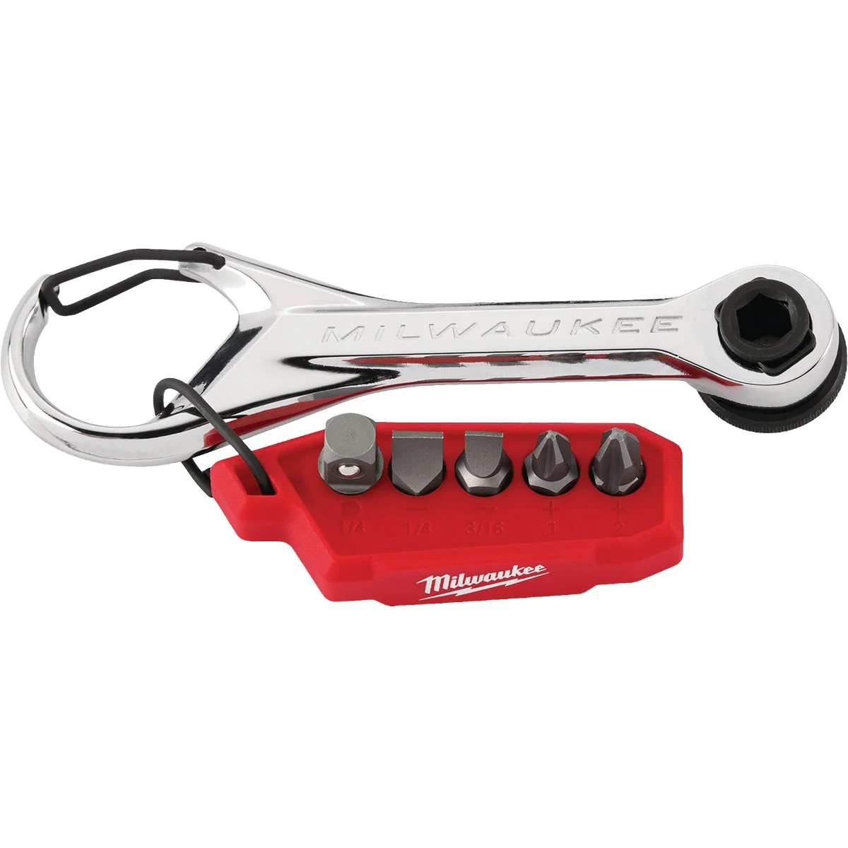Elegant Milwaukee 7-in-1 Multi-Bit Mini Ratchet Verified