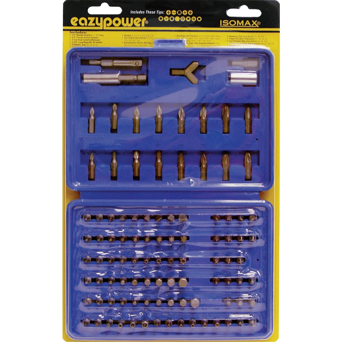 Sophisticated Eazypower Corporation Screwdriver Bit Set 100-Piece Proven