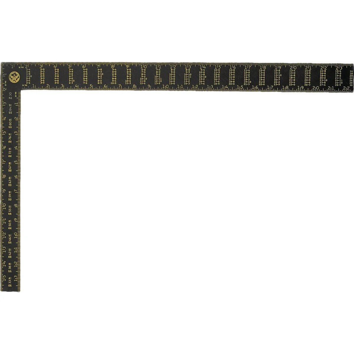 Refined Stanley 24 In. Aluminum Rafter Square Smooth