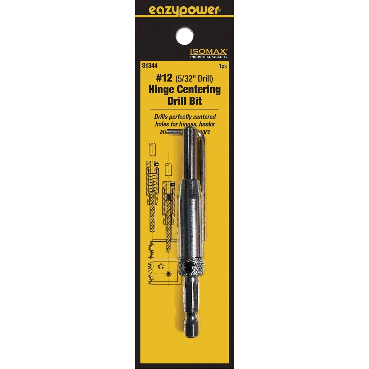 Durable Eazypower Corporation 12 5 32 In. Hinge Drill Bit with L-Shape Hex Key Sustainable