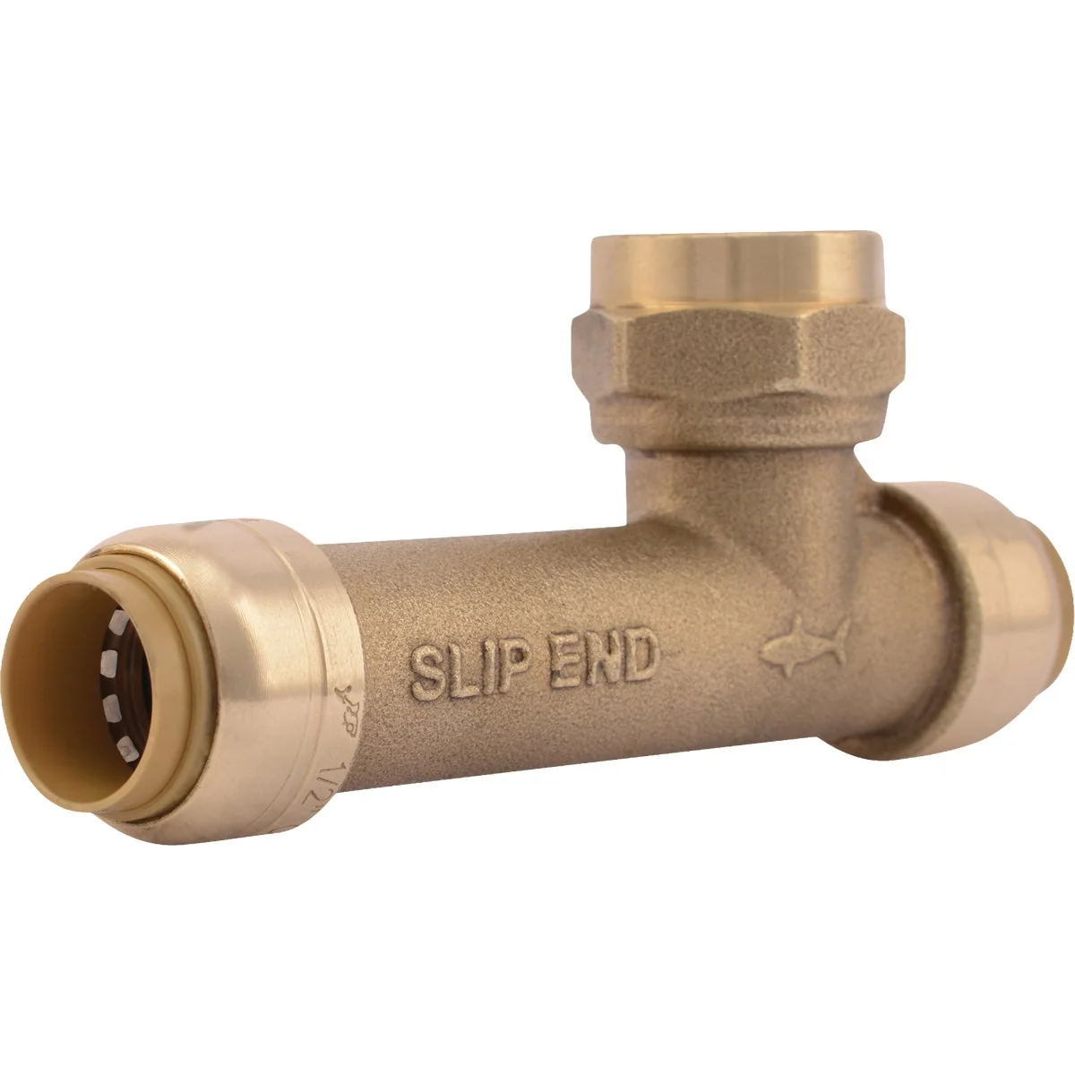 Modern SharkBite 1 2 in. Push-to-Connect x 1 2 In. Push-to-Connect x 1 2 In. FNPT Expansion Tank Slip Tee Smart