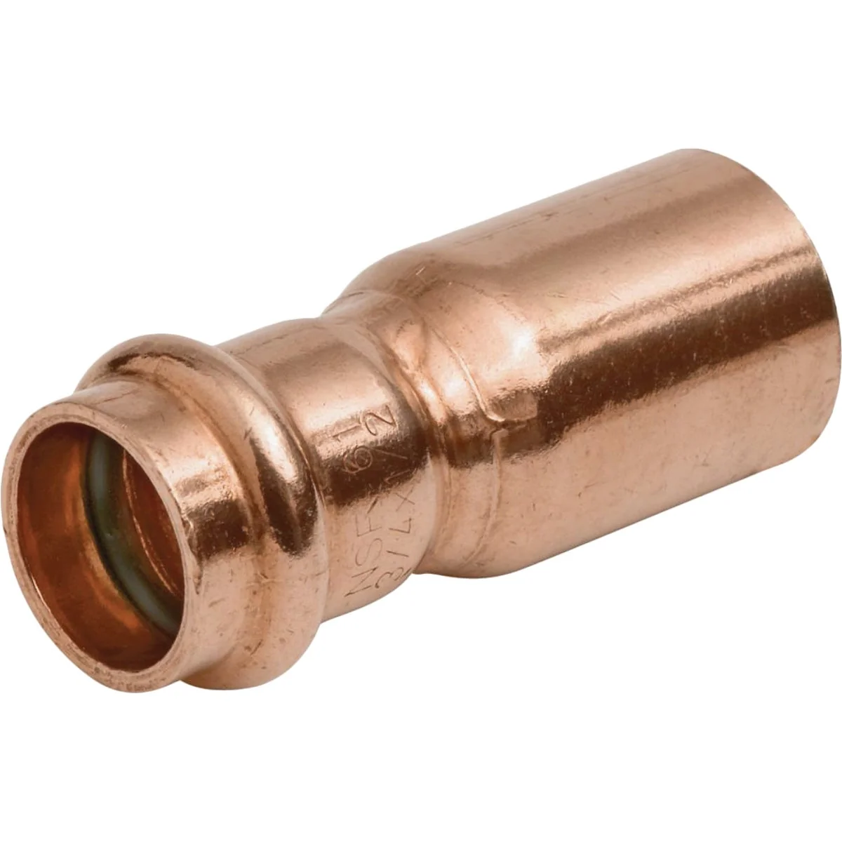 Genuine NIBCO 1 In. FTG x 3 4 In. Press Reducer Copper Reducing Coupling Practical