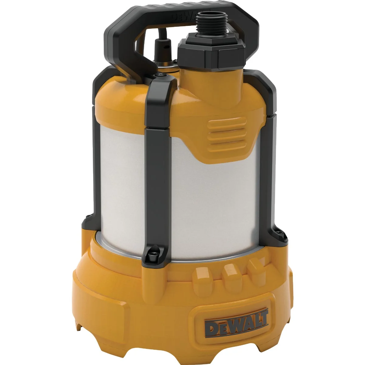 Natural DEWALT 1 3 HP Cast Aluminum Submersible Utility Pump Enhanced