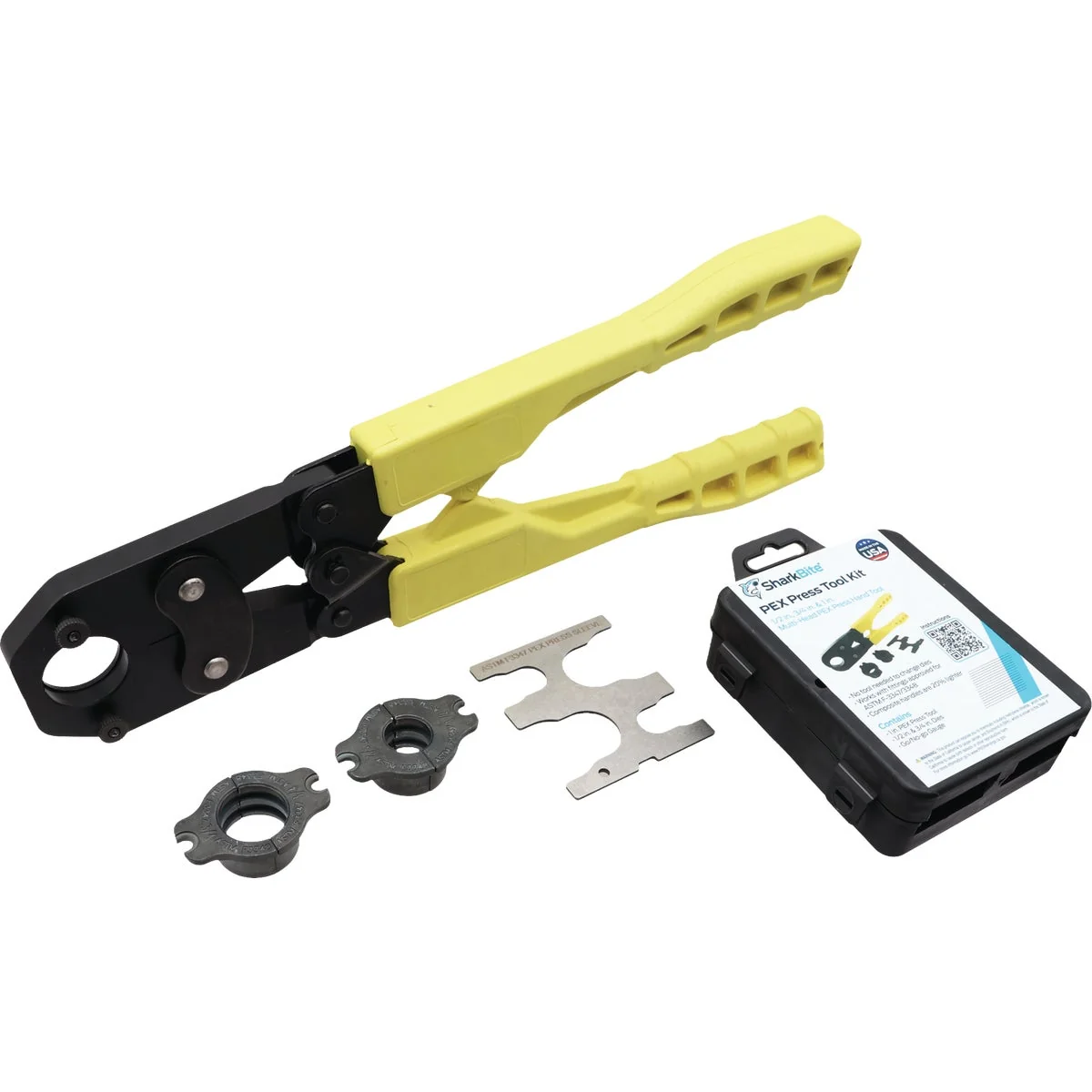 Reusable SharkBite 1 2 In. 3 4 In. 1 In. PEX-Press Hand Tool Solid
