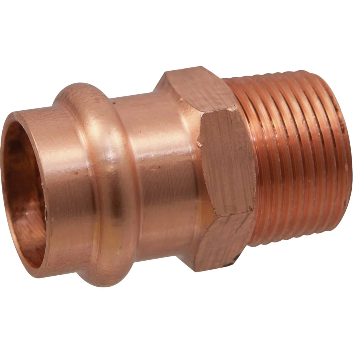 Powerful NIBCO 1 2 In. Press x 1 2 In. Male Copper Adapter 10-Pack Certified