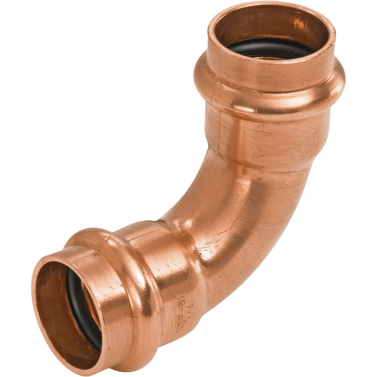 Exclusive NIBCO 1 2 In. 90 Deg. Press Copper Elbow 1 4 Bend 10-Pack Next-Generation