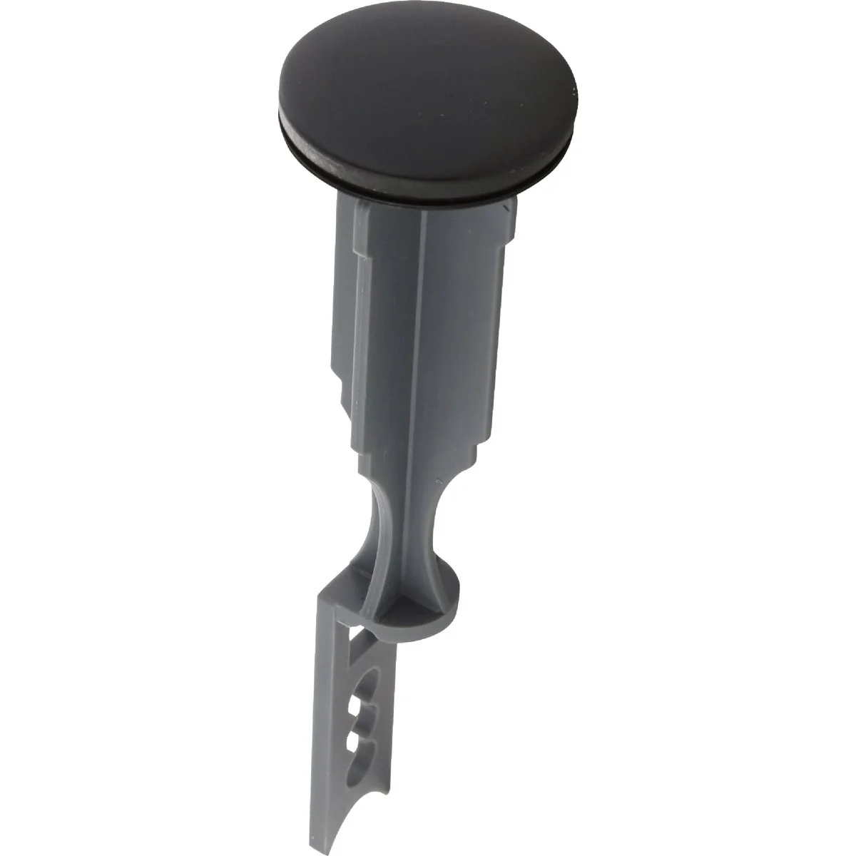 Traditional Danco Matte Black Plastic Pop-Up Drain Stopper Unique