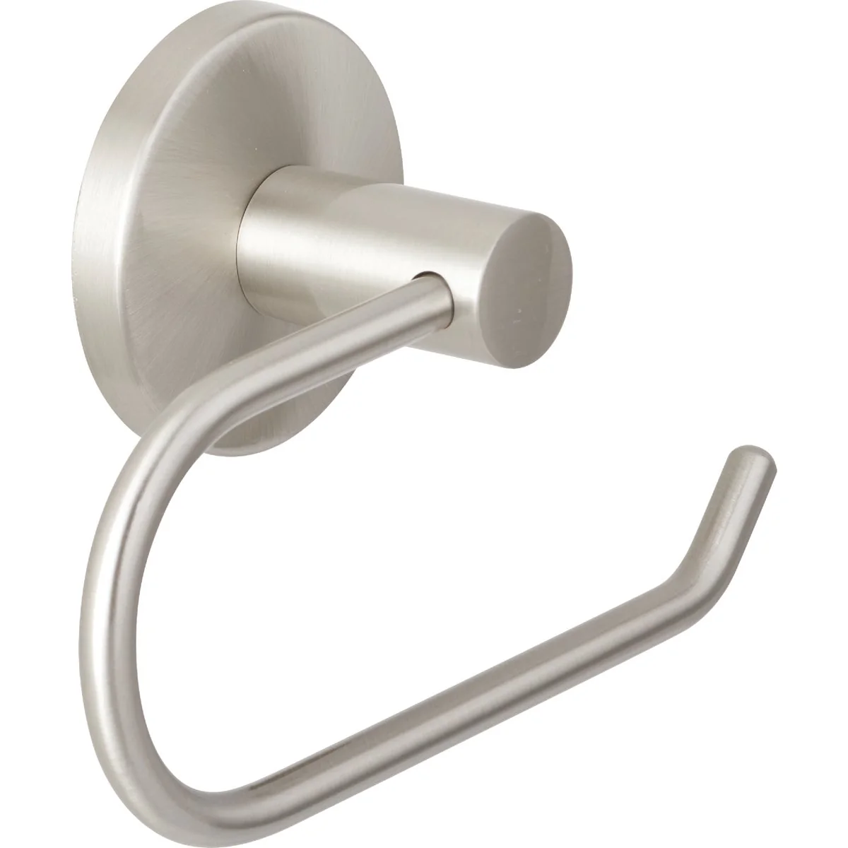 Unique Home Impressions Triton Brushed Nickel Single Post Wall Mount Toilet Paper Holder Refined