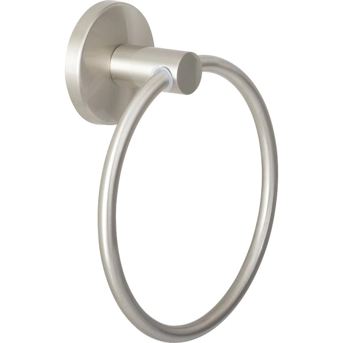 Elegant Home Impressions Triton Brushed Nickel Towel Ring Solid
