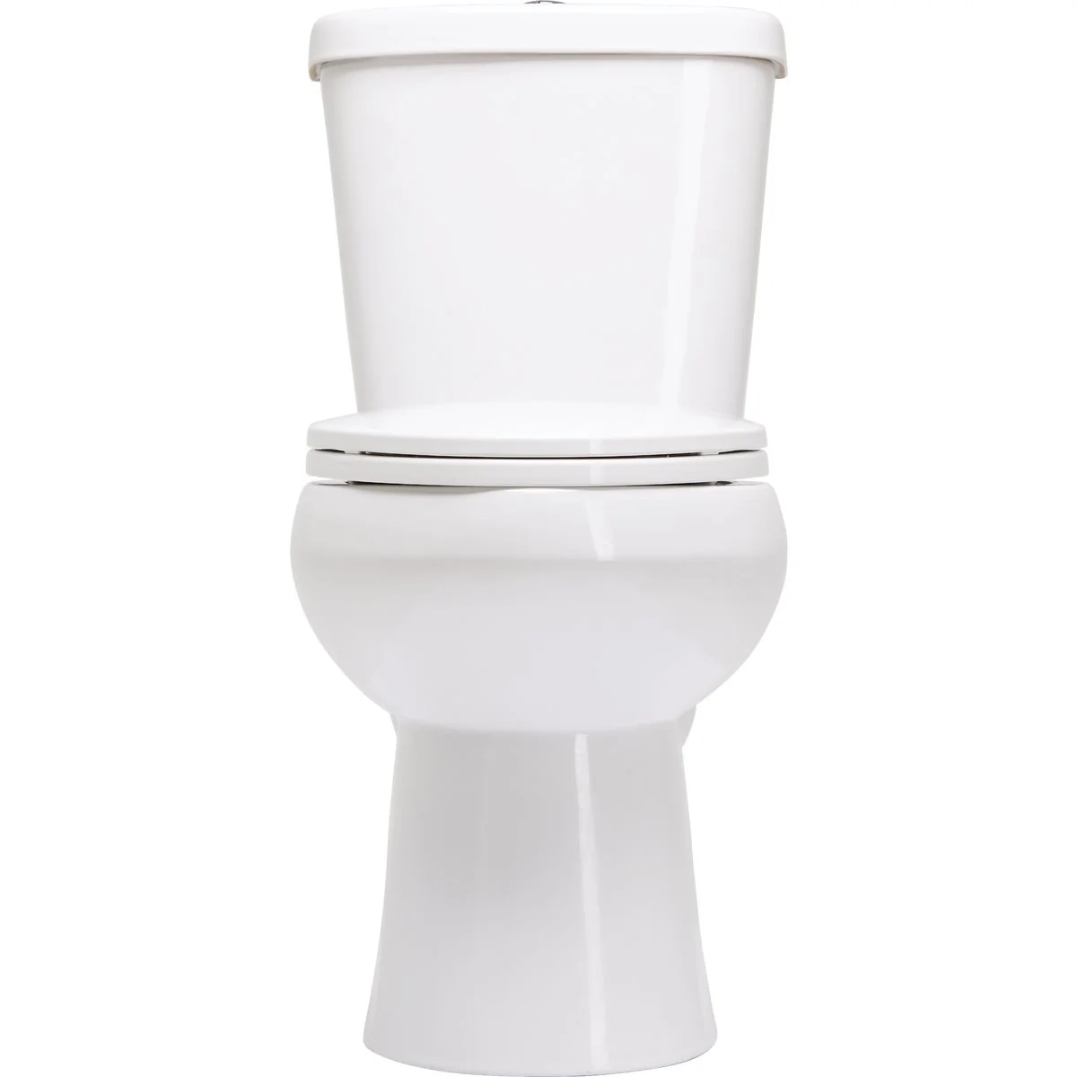 Easy-to-Use Common Goods Edge White Elongated 1.28 GPF HET Toilet Exclusive